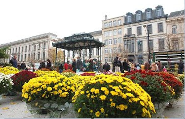 Dagelijkse bloemenmarkt - Gent